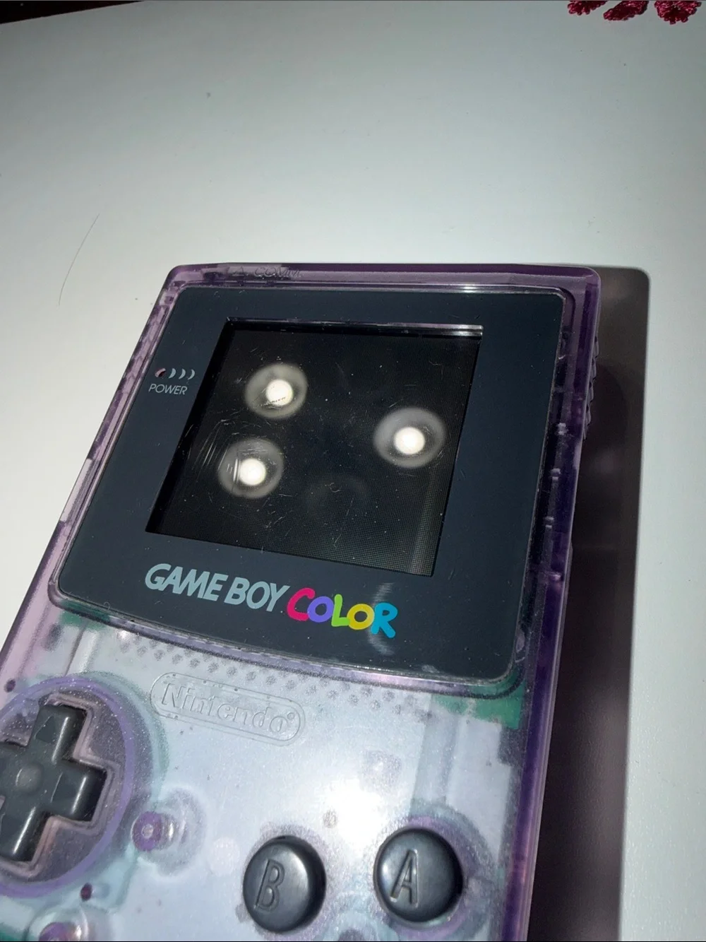 Nintendo Game Boy Color - Transparent Purple
